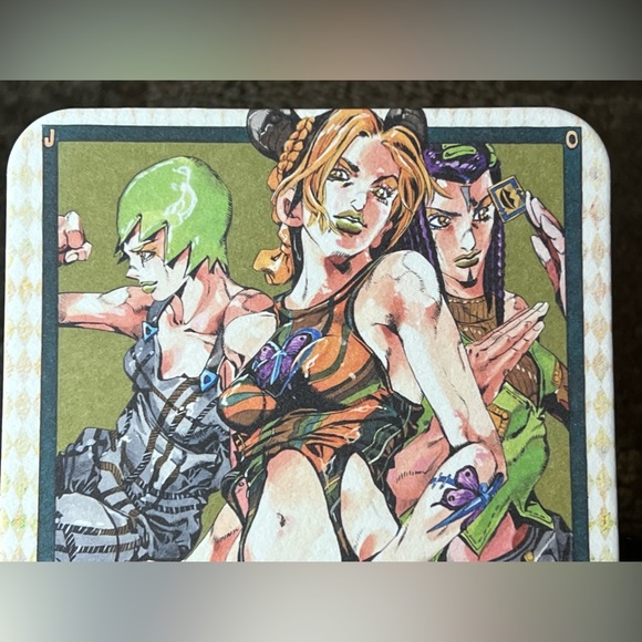 JJBA Jojo’s Bizarre Adventure Part 6 Stone Ocean Art Coaster Mini Shikishi Japan - Picture 4 of 5